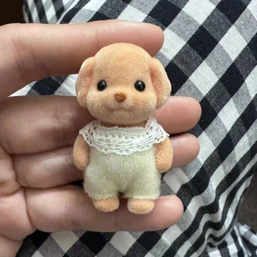 家族宠物贵宾犬玩偶女孩玩具男孩礼物仿真公仔儿童伙伴送闺蜜礼物