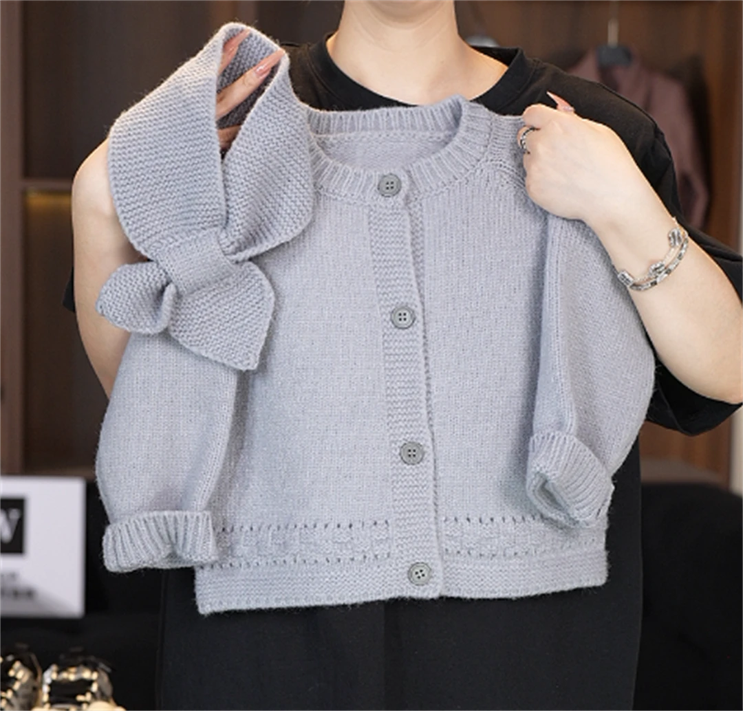 【CW】韩系休闲  纯色设计毛衣外套  ‘’亲肤柔软‘’ MY4070