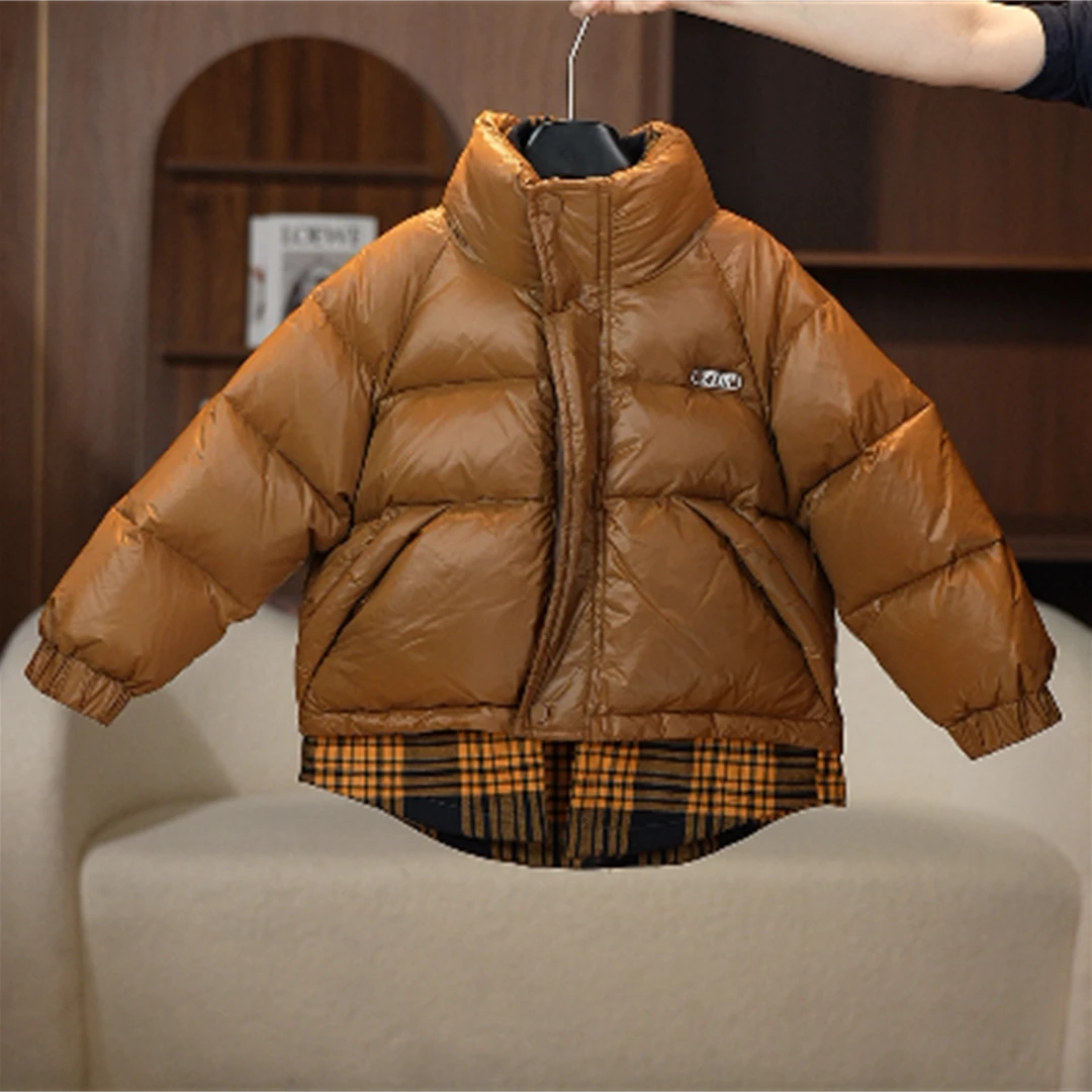 【CW】原创设计  冬季厚款保暖外套 ”假两件“ WT