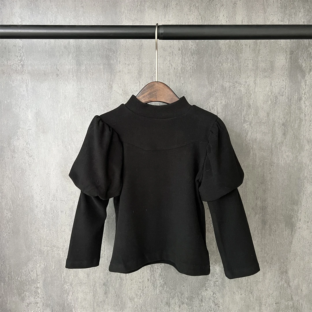 【CW】秋季新款 复古时尚百搭打底衫 “宽边袖” DD8225