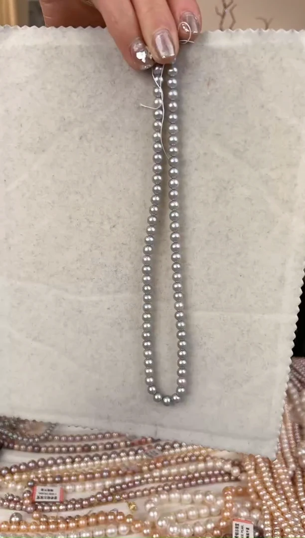 【闪购商品】淡水珍珠颈饰未镶嵌项链
