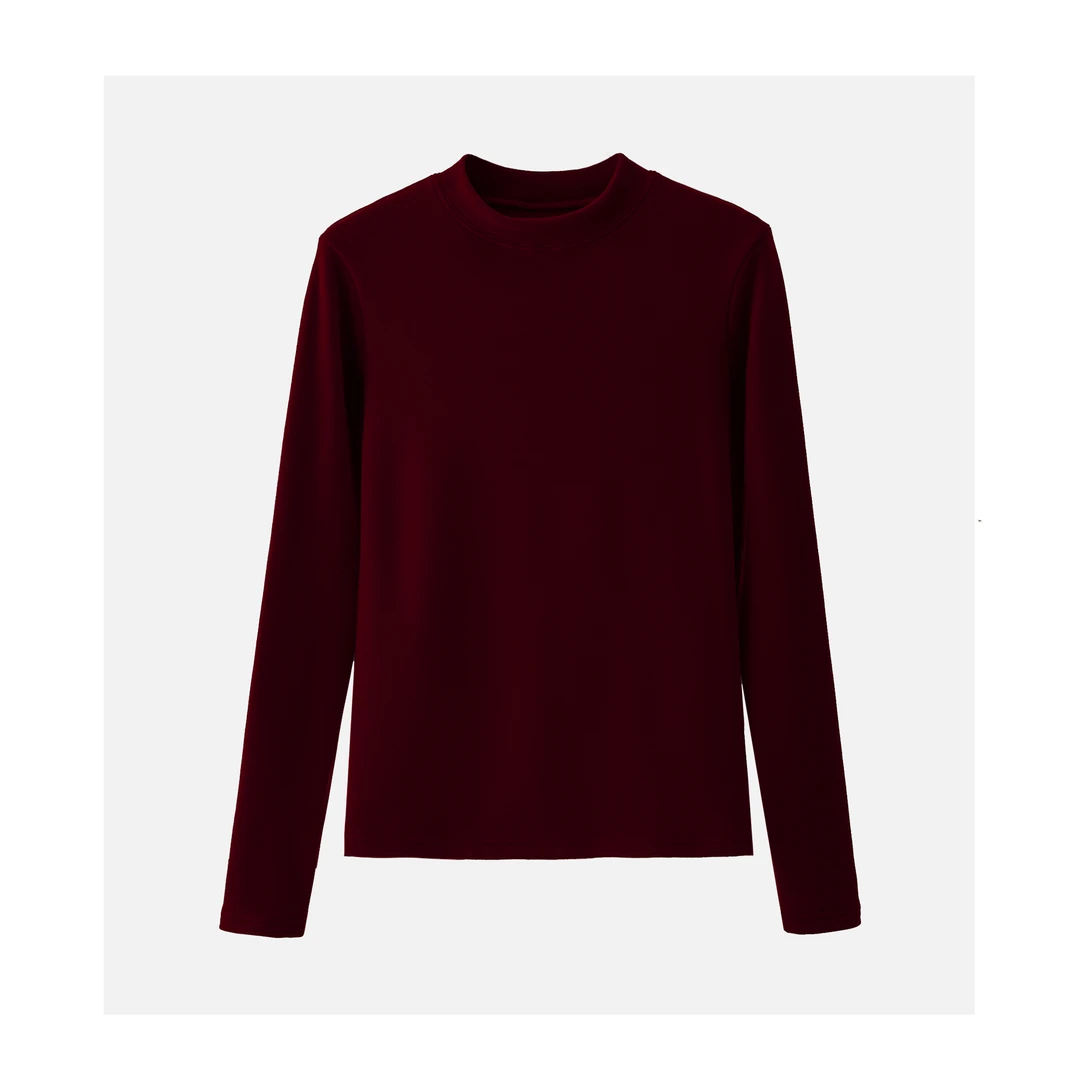 德绒暖暖衣！轻暖柔润舒适细腻德绒打底衫DZ032