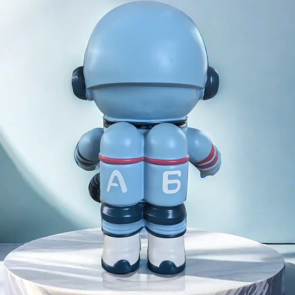 PP28厘米宇航员时尚女孩卡通手办潮玩高档精品摆件