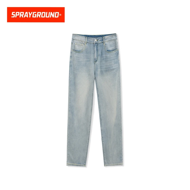 SPRAYGROUND 鲨鱼嘴牛仔裤长裤休闲宽松直筒夏季新款DR WD922227