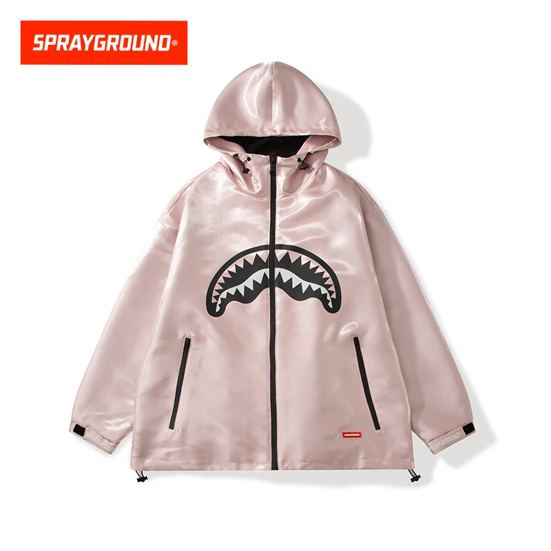 SPRAYGROUND 鲨鱼嘴冲锋夹克外套宽松秋季户外潮流JM WE031110