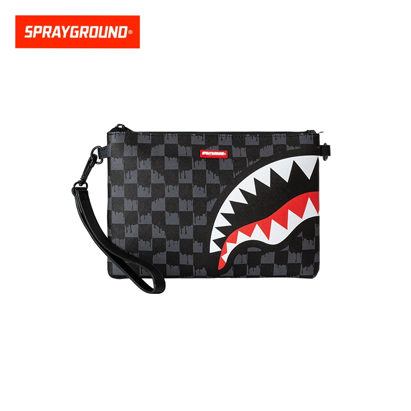 SPRAYGROUND 鲨鱼嘴手提包拎包棋盘格潮流经典欧美JM W1035201