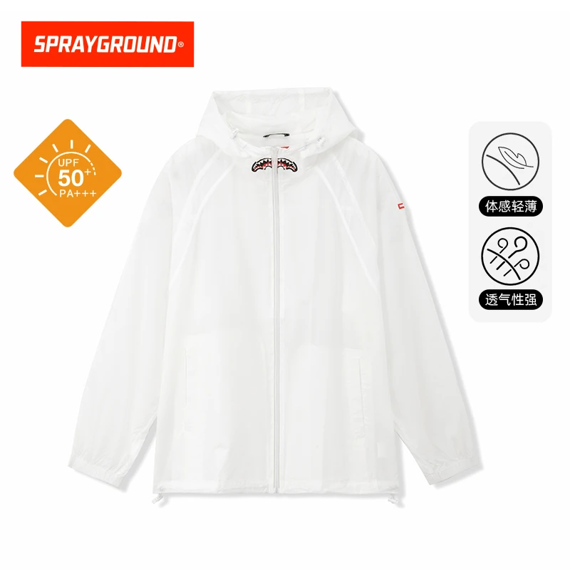 SPRAYGROUND 鲨鱼嘴防晒夹克外套户外轻薄风感波粒JM WD921121