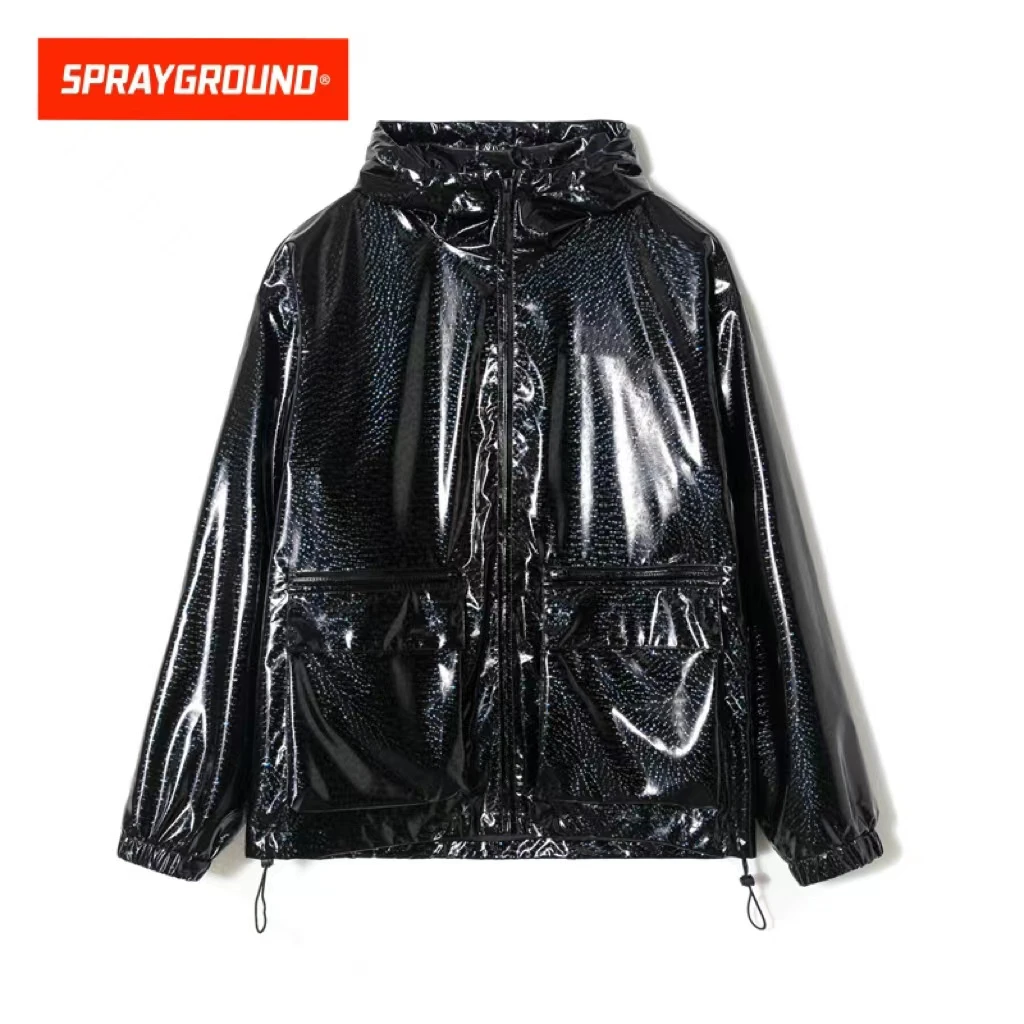 SPRAYGROUND 鲨鱼嘴连帽夹克宽松春夏季新款个性潮流JM W0731107