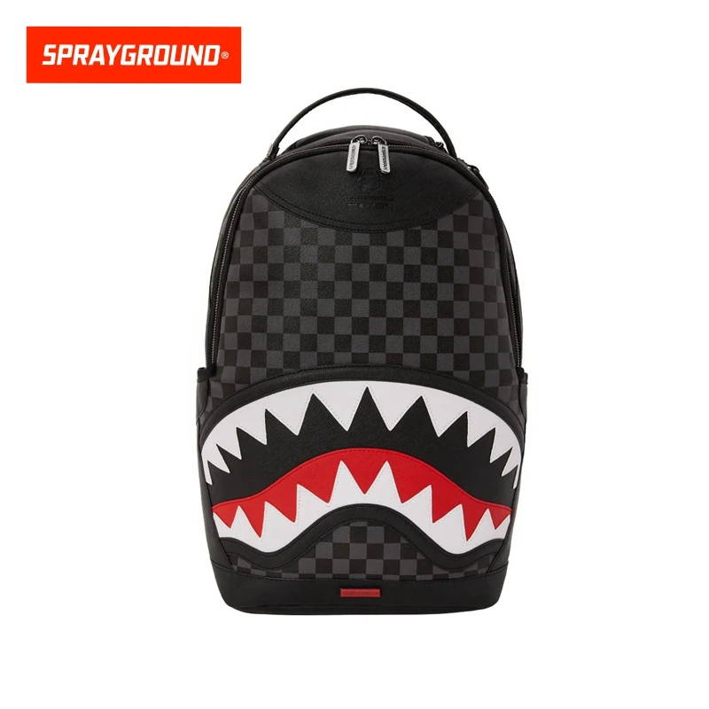 SPRAYGROUND 鲨鱼嘴双肩包黑色背包经典潮流户外新款JM W0815718