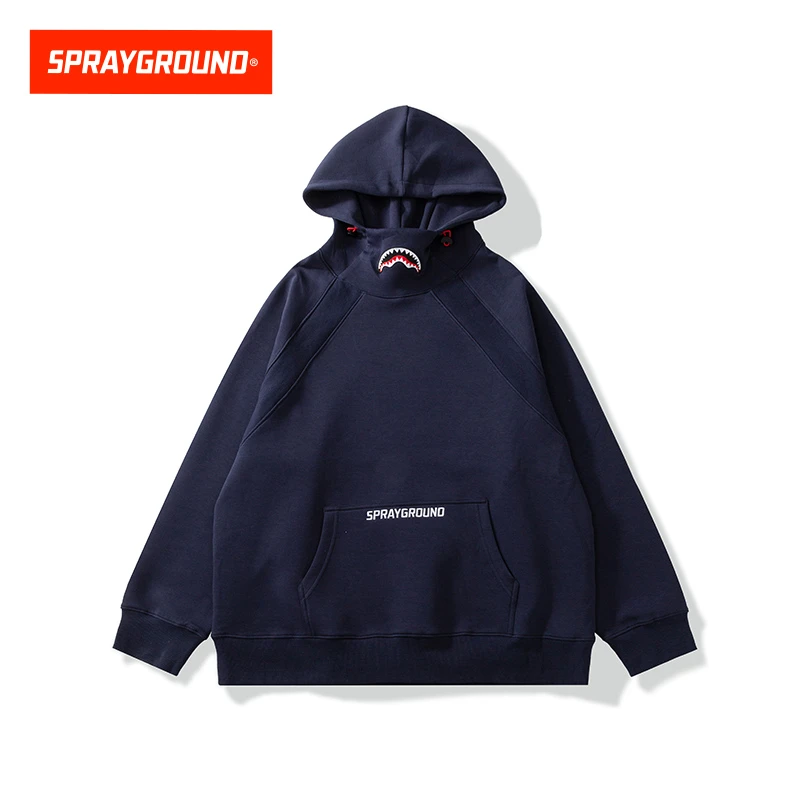 SPRAYGROUND鲨鱼嘴连帽卫衣套头保暖时尚百搭卫衣种草DR WD913305