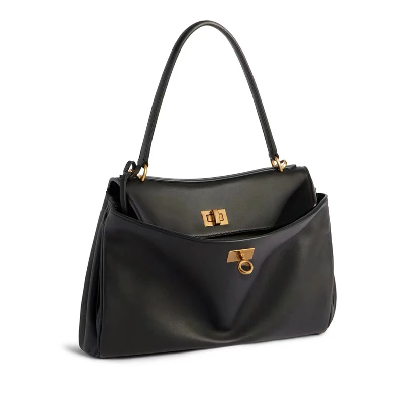 大容量托特包秋季新品RODEO女士百搭通勤Swith内外全皮女士包包