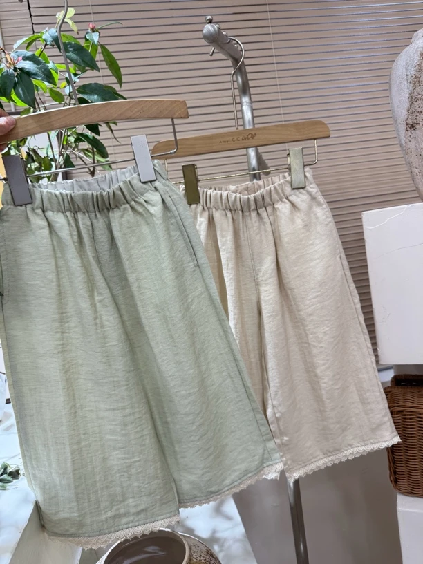 N2-10。8871夏季阔腿裤休闲裤裤子时尚百搭