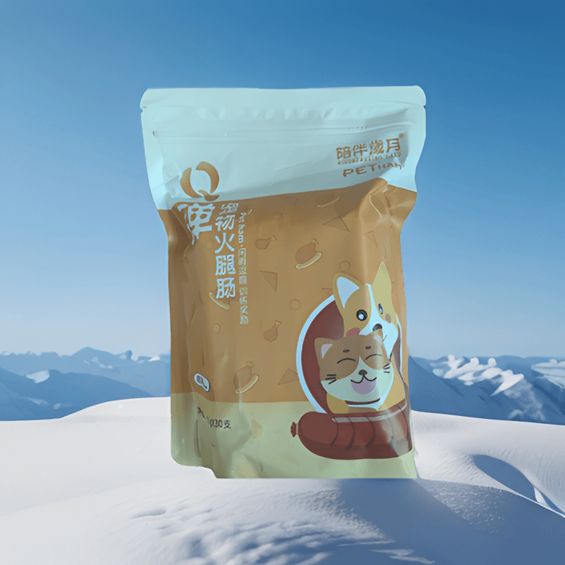 陪伴岁月猫狗火腿肠