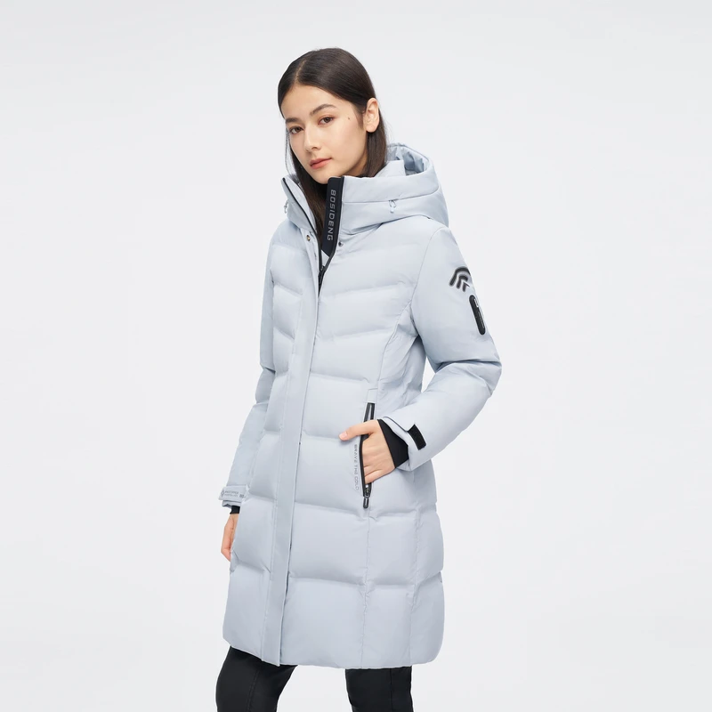 2024冬季新款女中款高端户外羽绒服