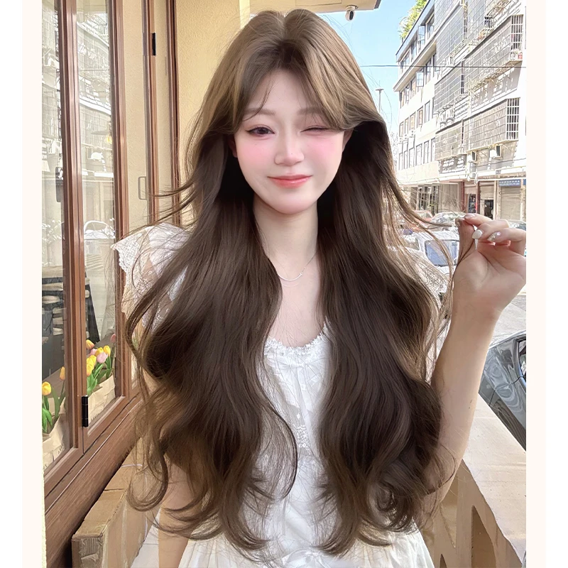 【怦然心动】假发女长卷发仿真发波浪全头套清新自然舒适整顶假发套