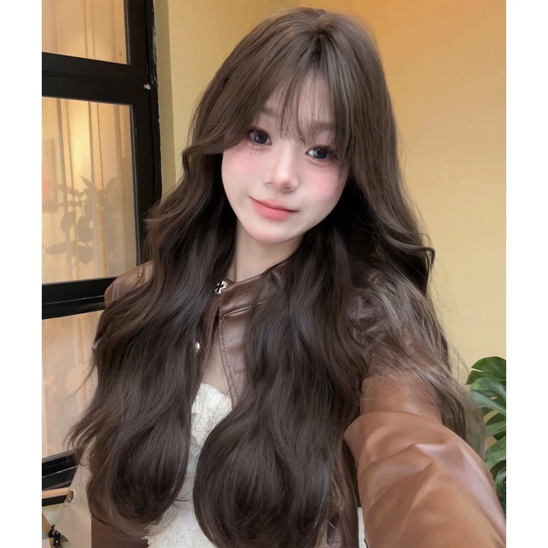 【慵懒少女】羊毛卷氛围感蛋蛋卷女款长卷发仿真全头套式整顶假发套