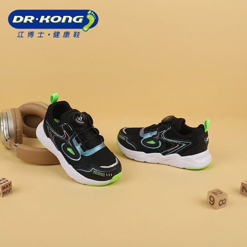 Dr.Kong/江博士童鞋春季男童二段旋纽扣防滑运动鞋学步鞋B1402838