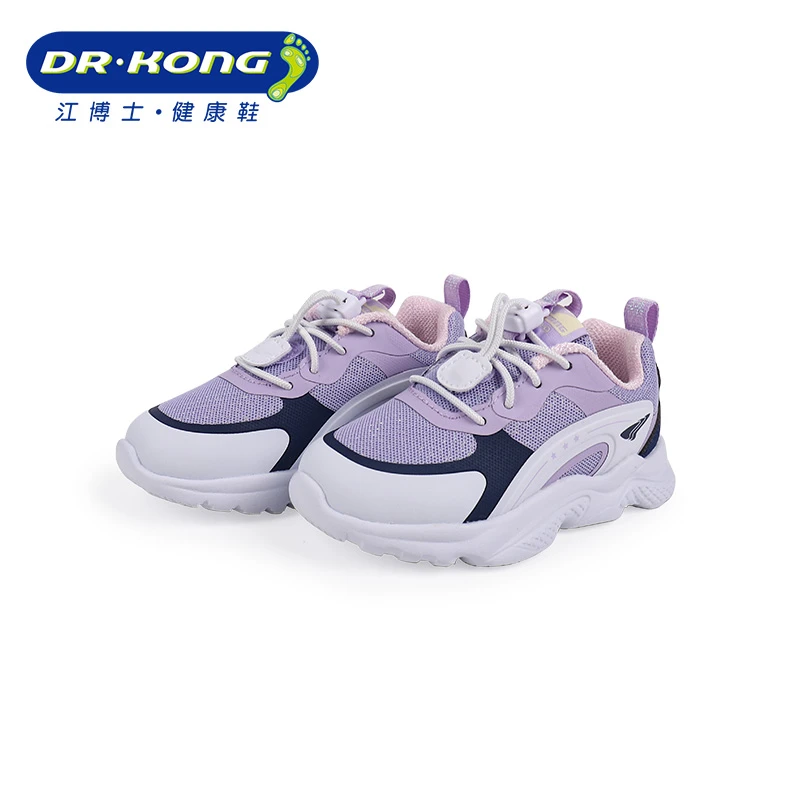Dr.Kong/江博士童鞋秋季女童二段透气软底健康鞋学步鞋B1402366