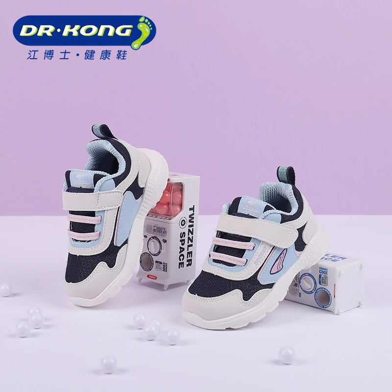 Dr.Kong/江博士童鞋秋季女童二段轻便防滑舒适学步鞋B1402470