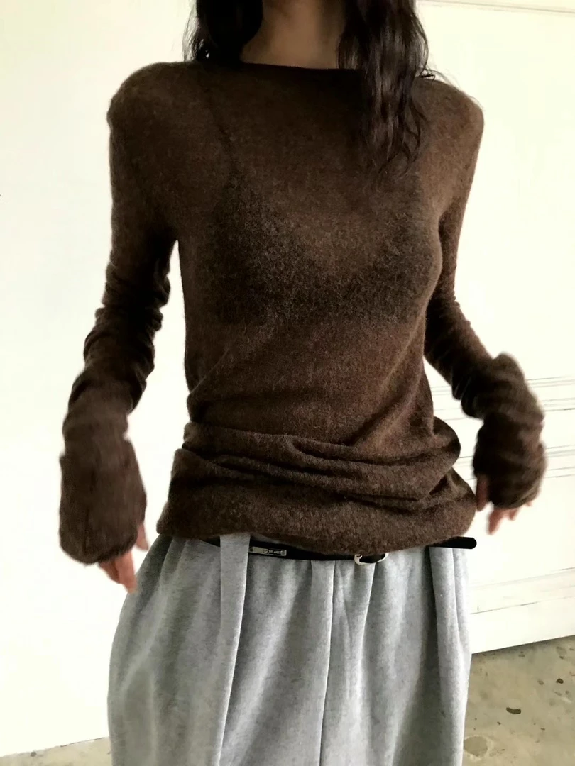 告别土气 时尚达人打底毛衣系列 no退no换