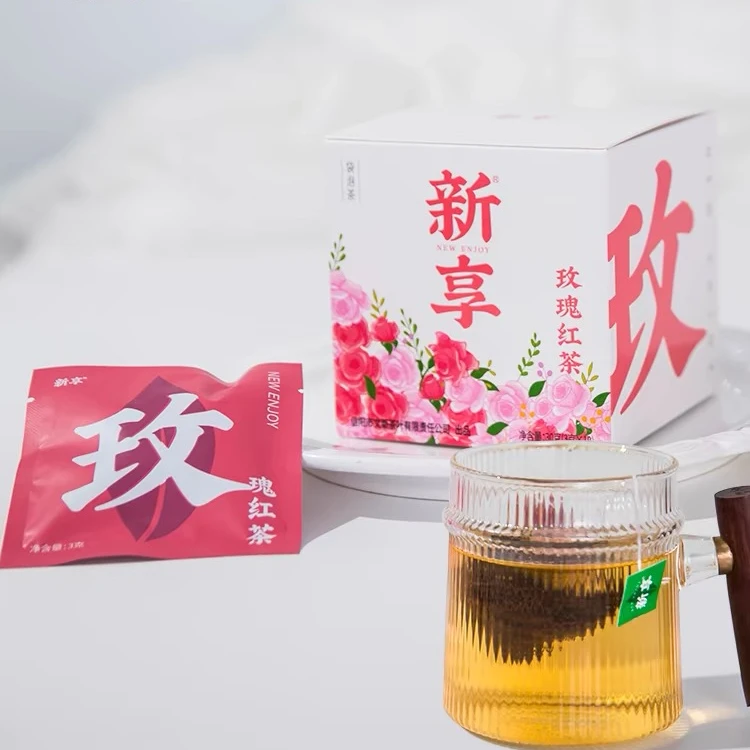 文新新享玫瑰红茶茶包30g