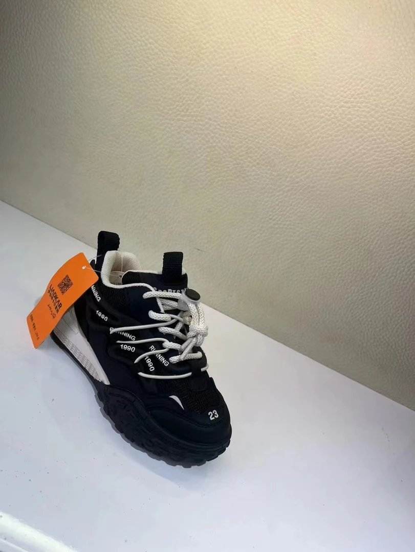 AKTUGA 儿童时尚休闲小皮鞋百搭潮流学生鞋2308-102