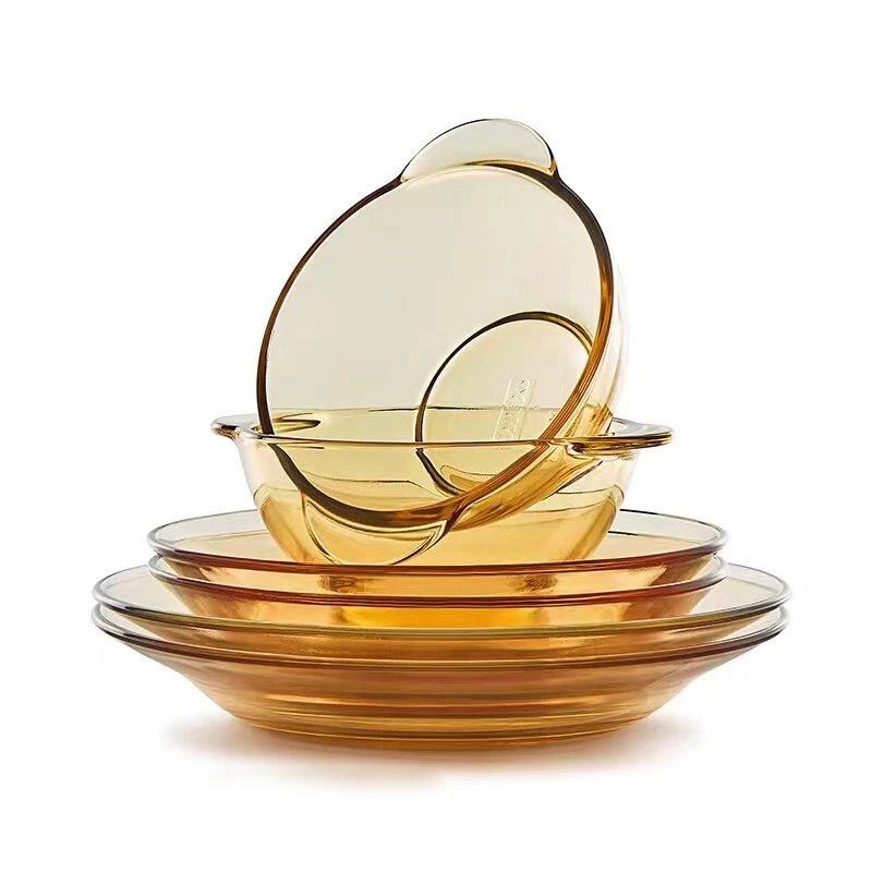 【6件套】摩瑟家居【KN碗盘碟六件套】HAZC花瓶摆件