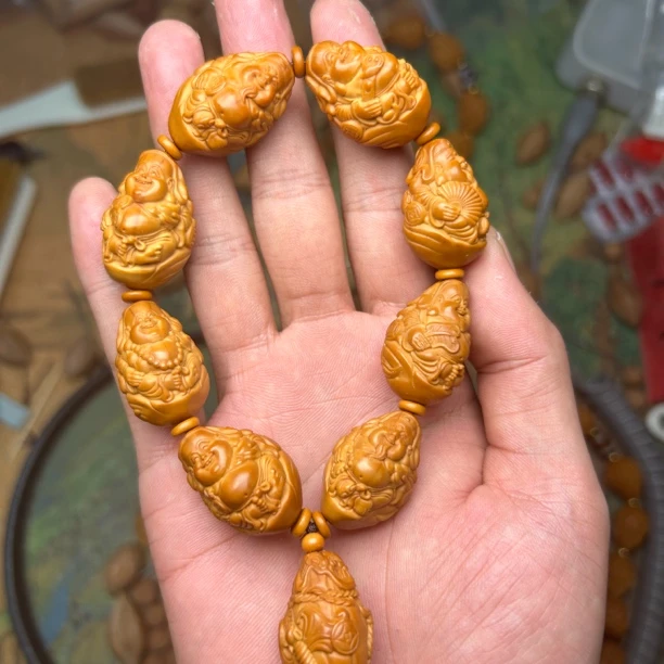 318-核雕钱袋财迷