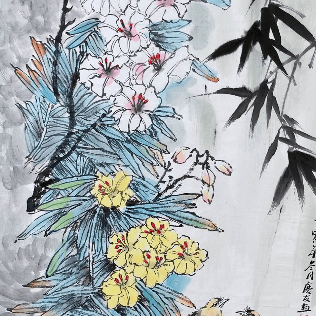 绘画国画作品分享作品