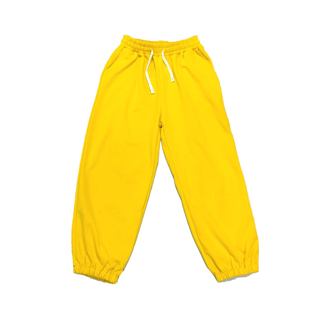 【伊人风尚服饰推荐】2024秋季新款抽绳纯色休闲裤束脚裤5813