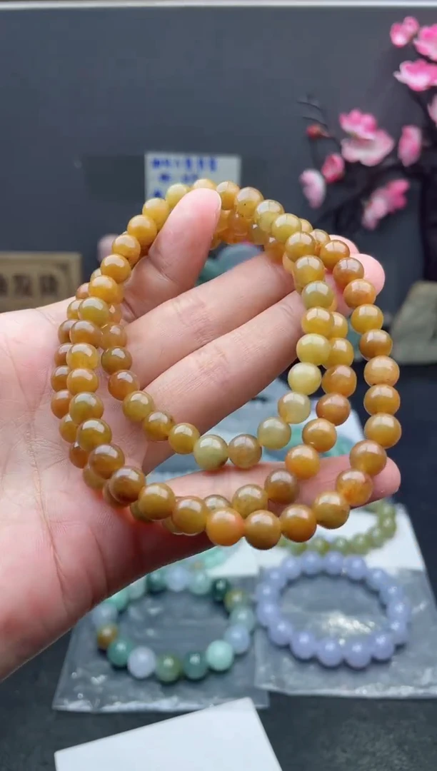 【闪购商品】定制翡翠未镶嵌珠链
