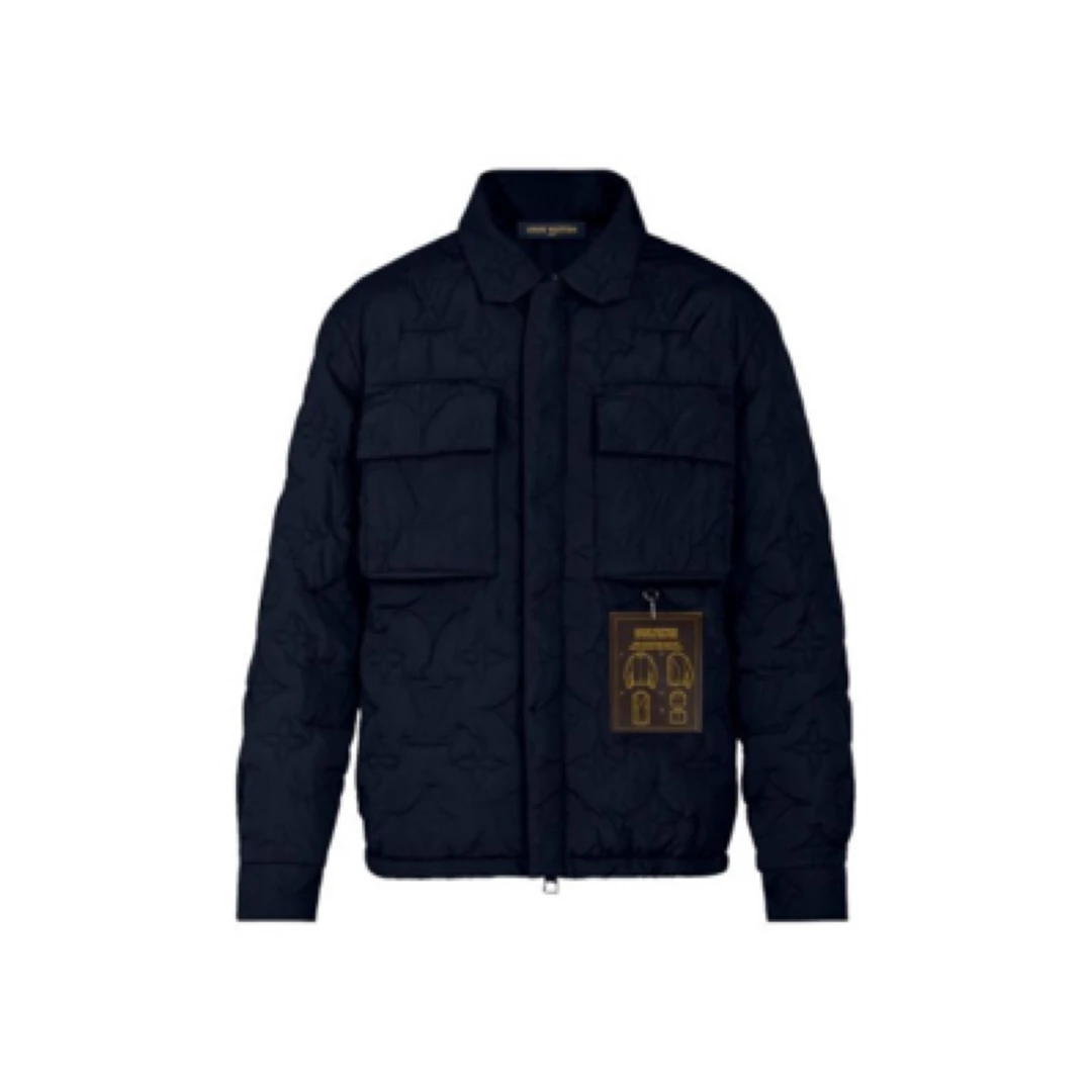 LOUIS VUITTON路易威登老花满印棉服/56码/全新带吊/公价24500