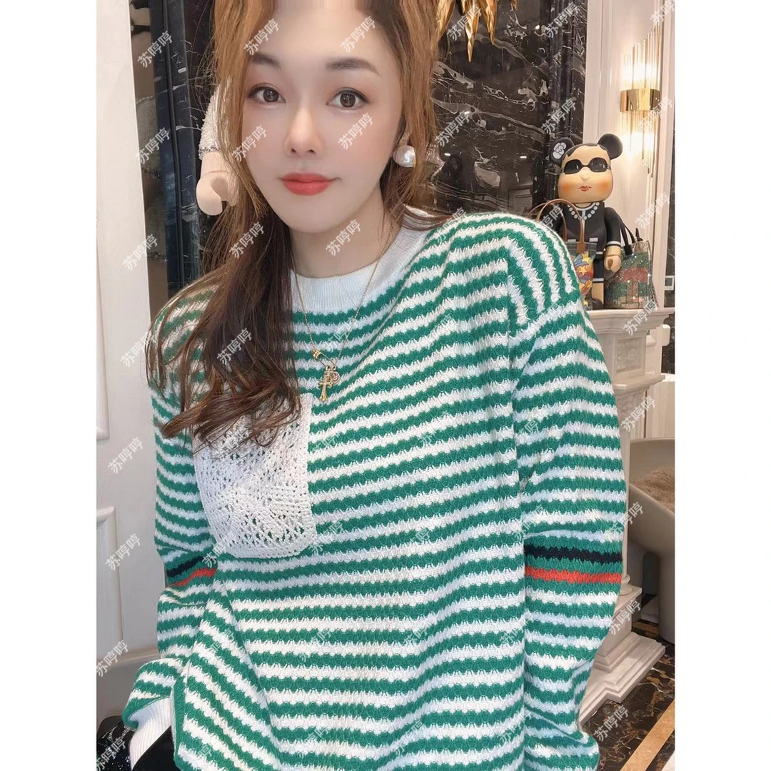 【20228653】毛衣上衣毛线衫女2024秋冬新款外搭慵懒风毛衣外套MK