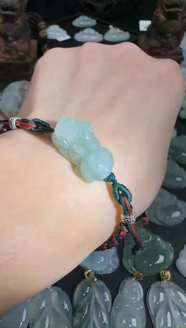 【闪购商品】翡翠颈饰未镶嵌貔貅多样发其一