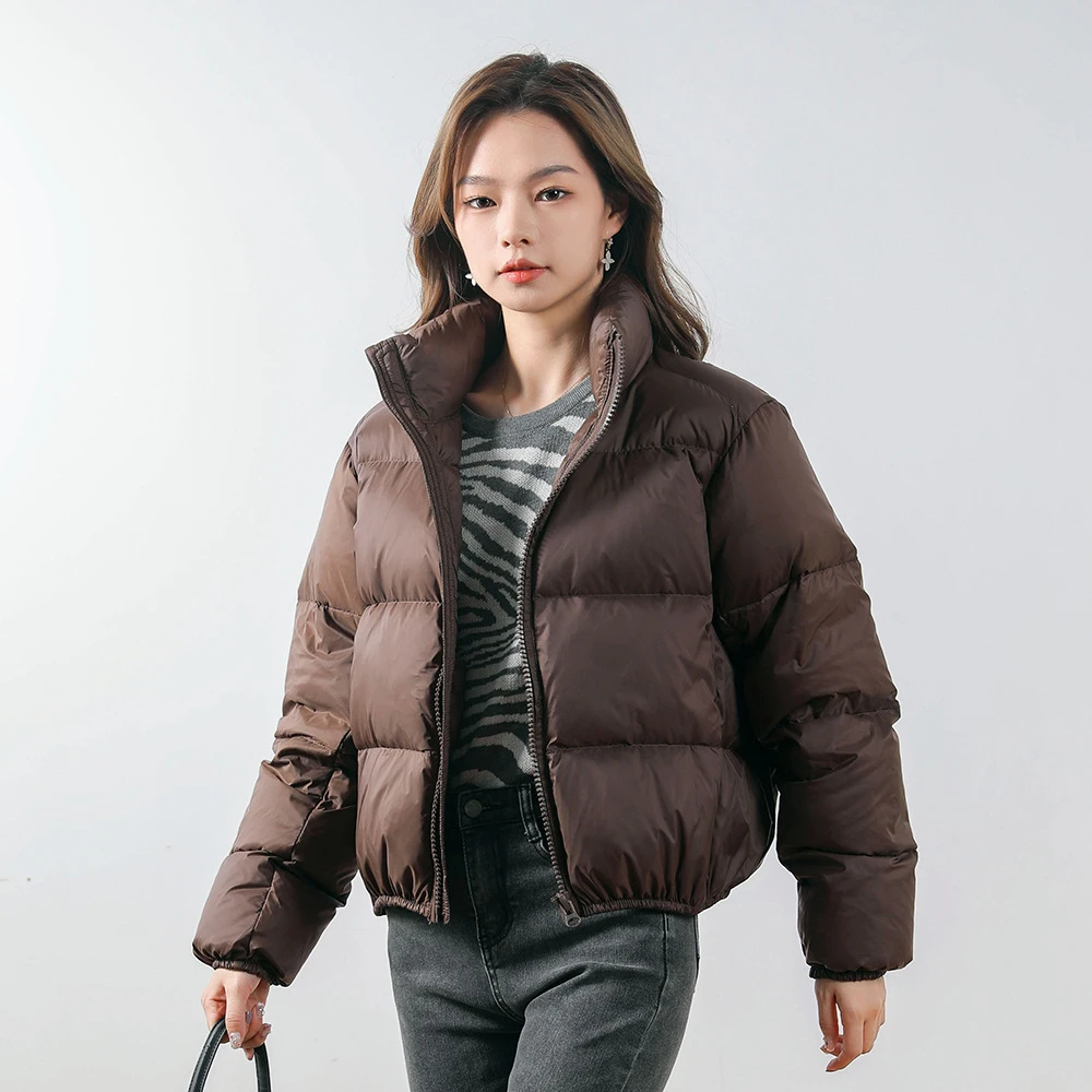 羽绒服女冬季短款韩版棉衣2023年新款加厚面包服小个子宽松