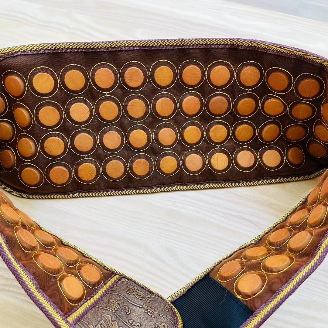 泗滨红砭 砭石加热腰带加热热敷护腰带温灸