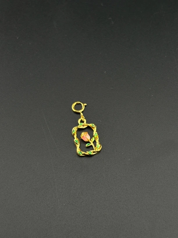 18k金配件 吊坠 烤漆 a85