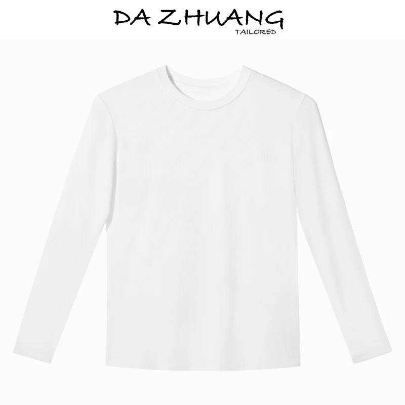 no退no换 DA ZHUANG  秋冬纯色时尚打底衫长袖T恤 NQ0811