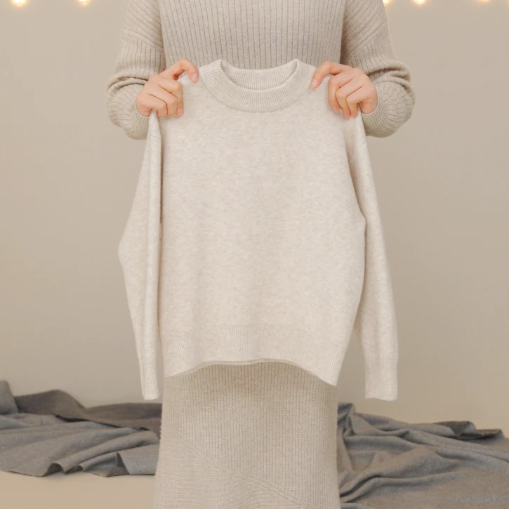 I'm Vena<斯柏>女童秋冬毛衣套头毛衫洋气百搭冬39M3605