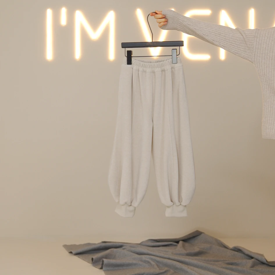 I'm Vena【现货】<声声>女童童装冬款宽松休闲萝卜裤冬39G7900