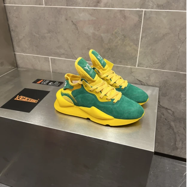 潮流前卫绿色时尚舒适休闲鞋韩版百搭运动男女老爹鞋男个性潮款鞋