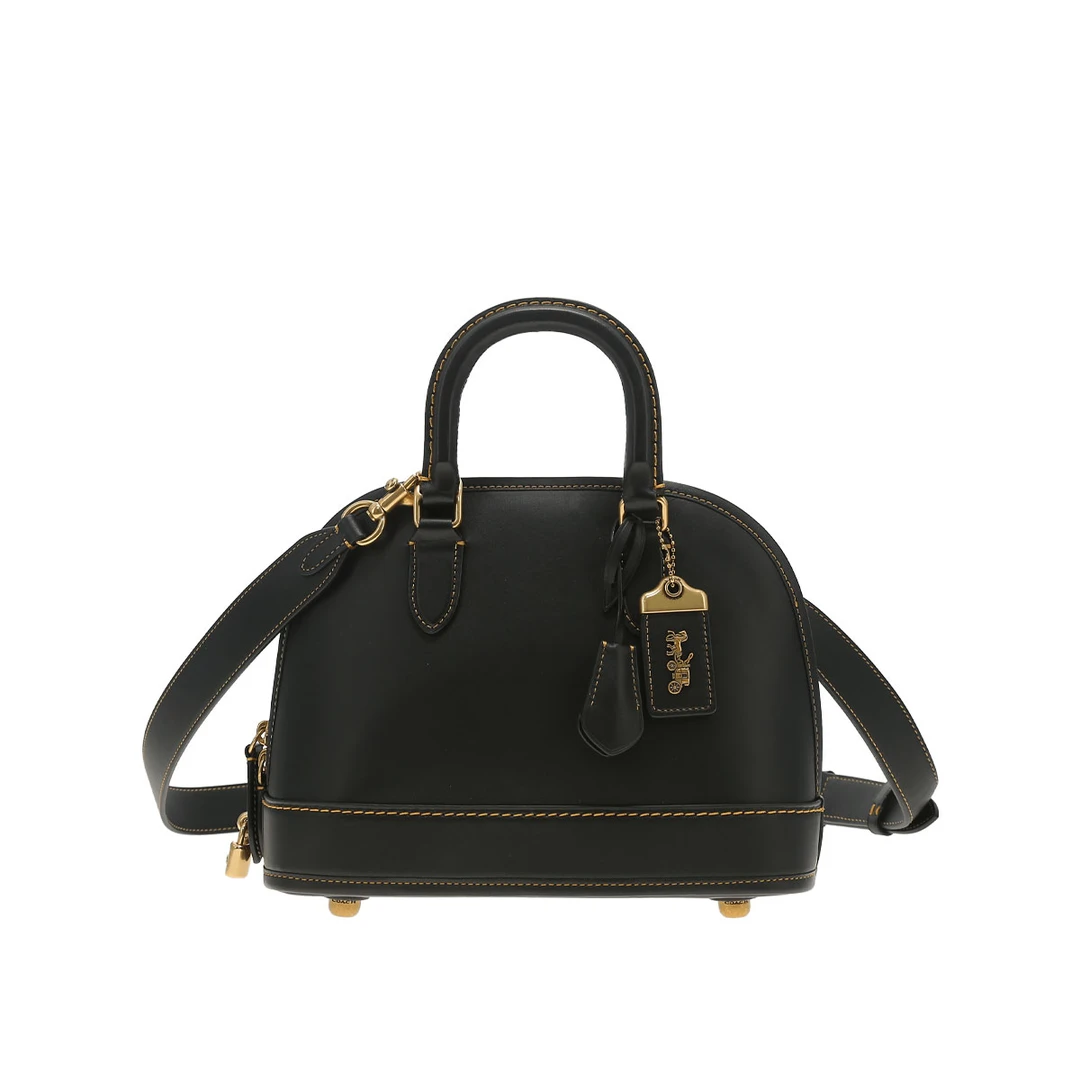 【国现】COACH/蔻驰 女士简约时尚单肩手提斜挎包贝壳包