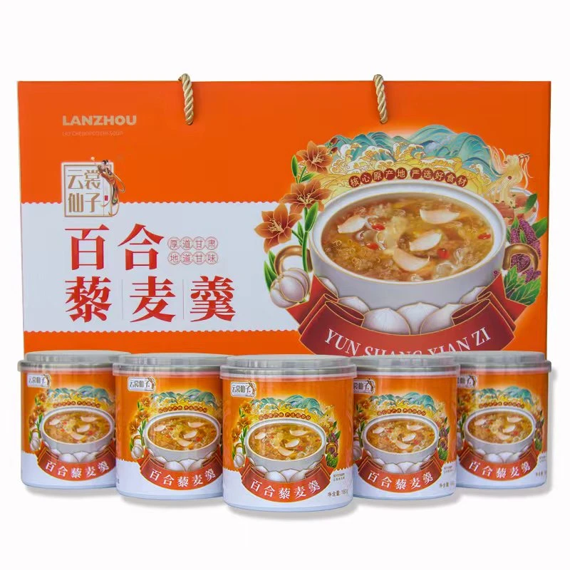 【津沽七里海】云裳仙子百合藜麦羹180g*10罐