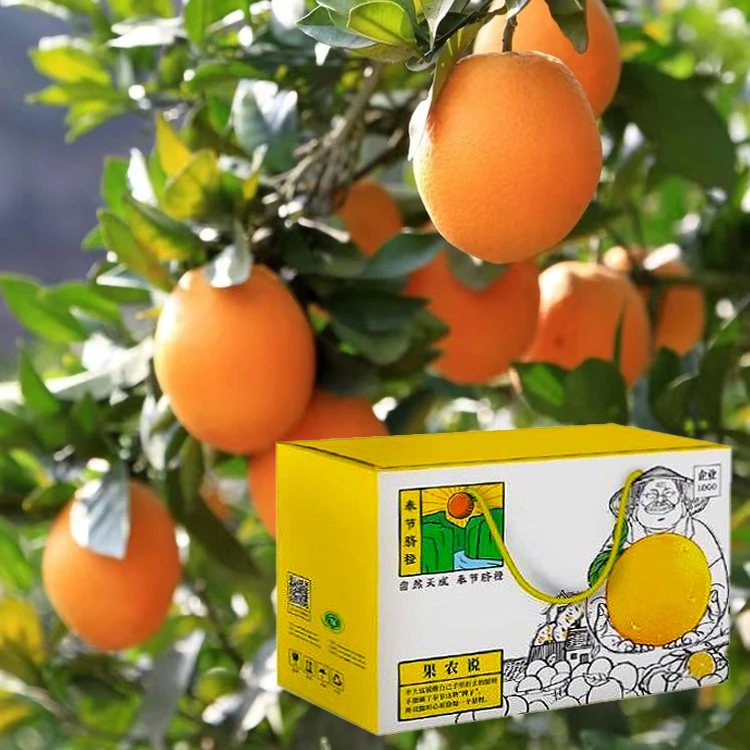 正宗奉节脐橙带箱约10斤 大果纽荷尔 新鲜现摘 维C满满橙子