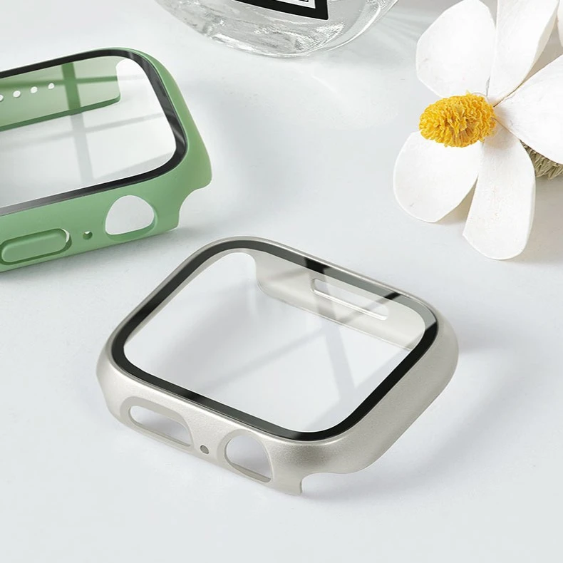 适用iwatch8保护壳苹果s7手表applewatch表带保护套SE41/45mm表壳