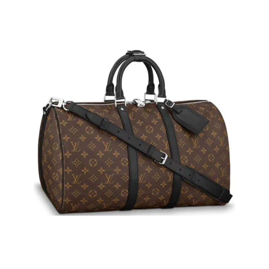 95新 LouisVuitton/路易威登 lv芯片款keepall 45 旅行袋 8590307