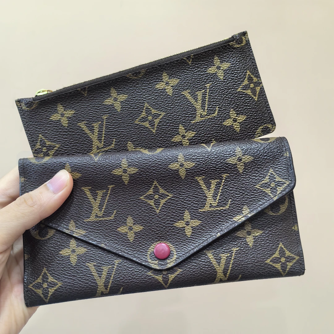 95新 LouisVuitton/路易威登 lv 二合一 红豆豆 钱包 7948853