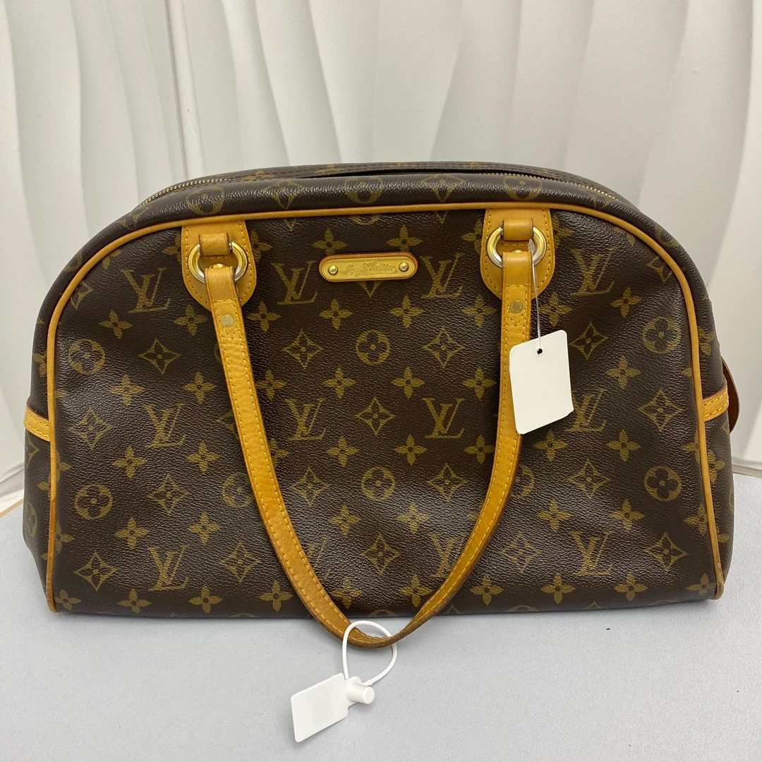 95新 LouisVuitton/路易威登 lv老花大号保龄球包 单肩包 9382337