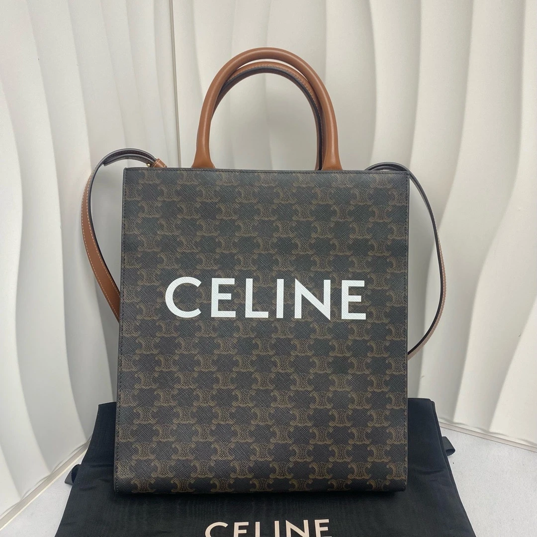 95新 Celine/思琳 赛琳 老花琴谱小号 单肩包 8997763