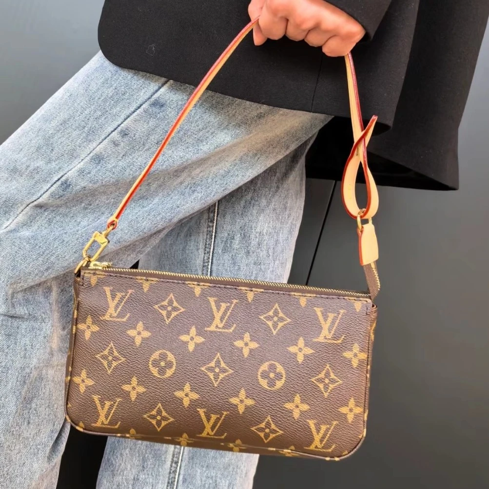 95新 LouisVuitton/路易威登 lv大麻将老花 单肩包 8766186